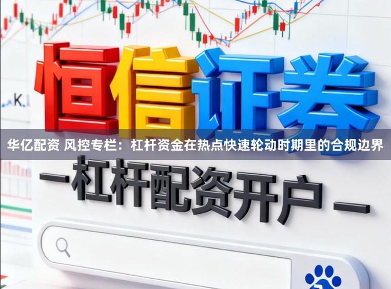 华亿配资 风控专栏：杠杆资金在热点快速轮动时期里的合规边界