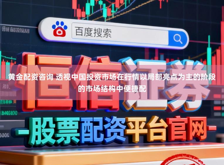 黄金配资咨询 透视中国投资市场在行情以局部亮点为主的阶段的市场结构中便捷配