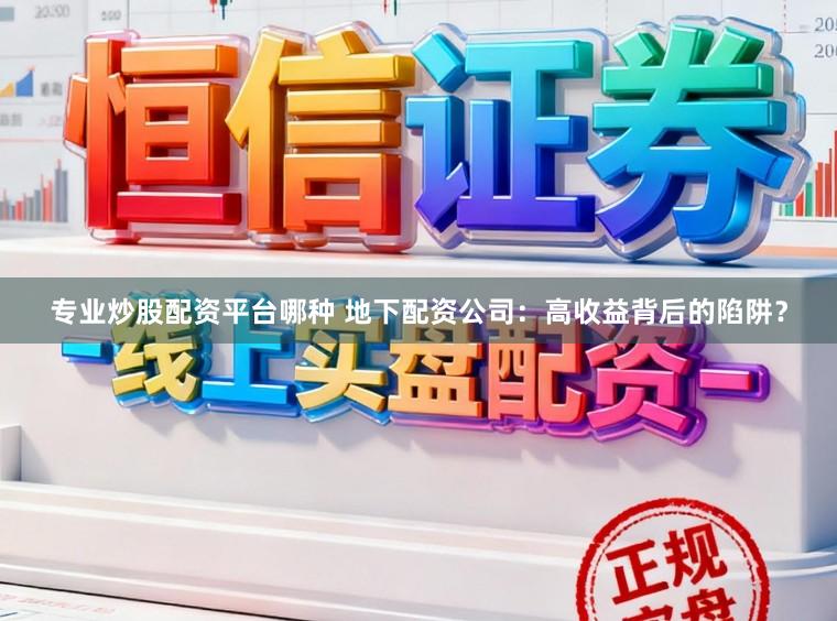 专业炒股配资平台哪种 地下配资公司：高收益背后的陷阱？
