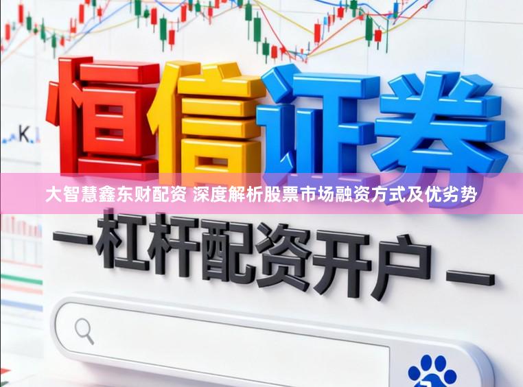 大智慧鑫东财配资 深度解析股票市场融资方式及优劣势